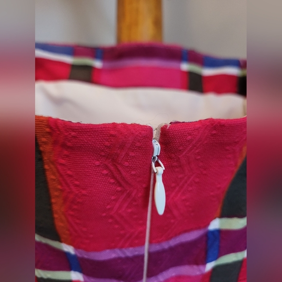 Banana Republic Plaid Strapless Size 2 Dress - Picture 10 of 12